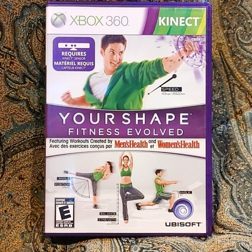 Xbox 360 Kinect Game, Your‎ Shape Fitness Evolved